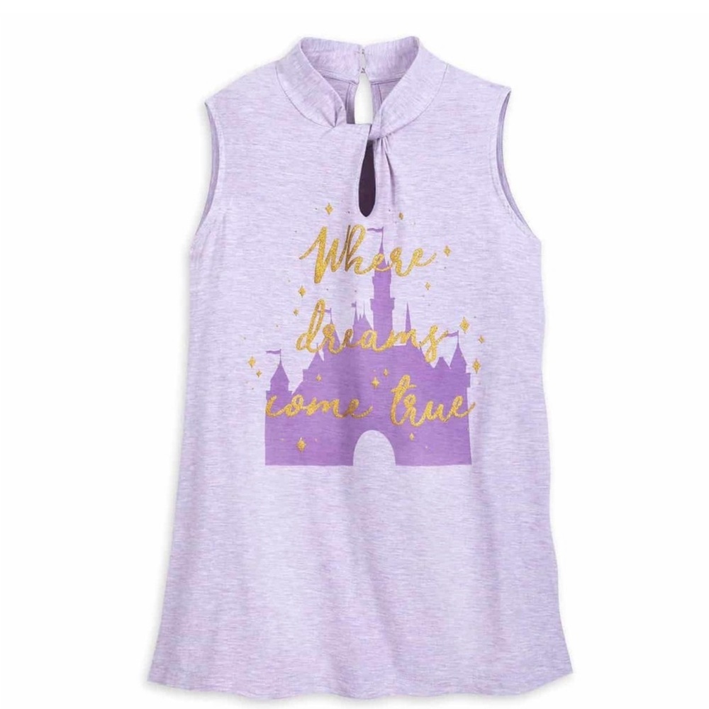 EUC Disney Parks Where Dreams Come True Sleeveless Top Size XXLarge